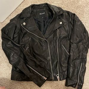 Black Madewell Leather Jacket